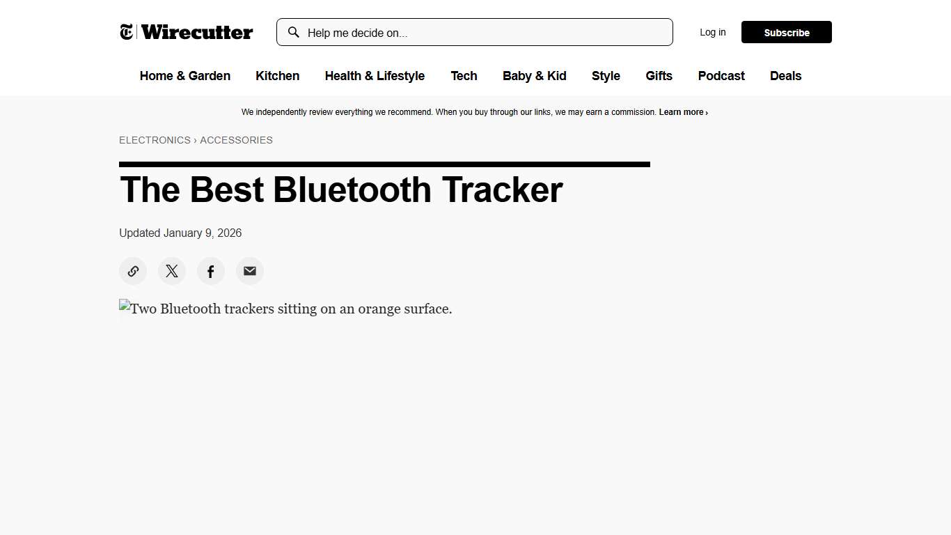 The 2 Best Bluetooth Trackers for 2026 Reviews by Wirecutter